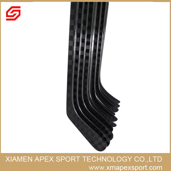 Composite carbon ice hockey stick
