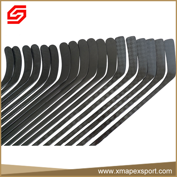 100% carbon composite One-Piece model ice hockey stick equipment