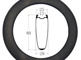 One-Piece road-bike-rim-made-in-china for wholesales RT26W80H